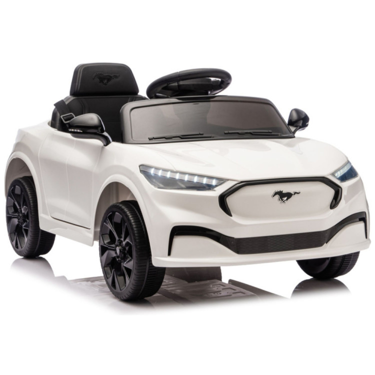 Elektrické autíčko Ford Mustang MAch-E - biele